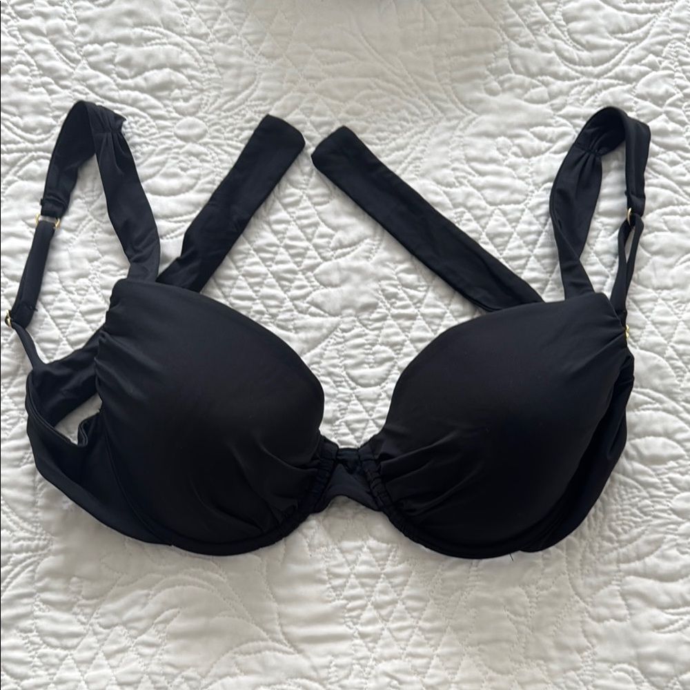 Tommy Bahama Black Women's Bikini Top